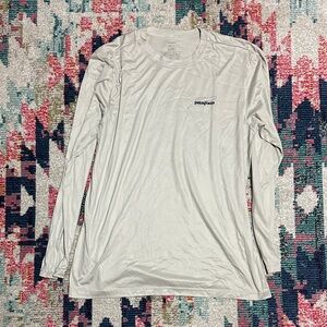 Patagonia Men's Long Sleeve Tee - Tan